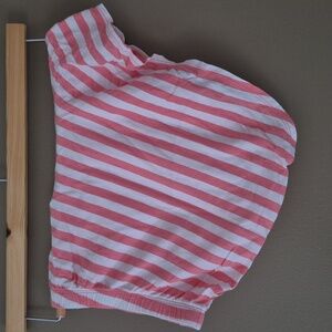 🎉 5/$15 | OLD NAVY | Pink & White Striped Sunday Sleep Knit Pajama Shorts